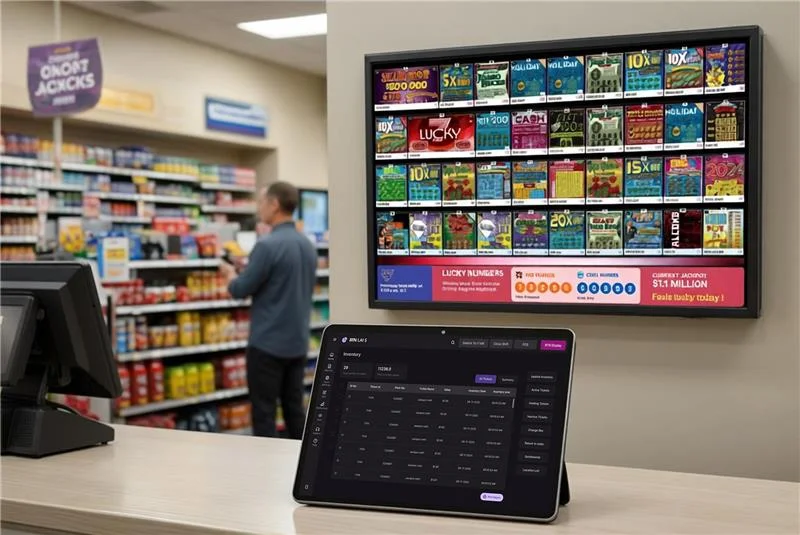 Automated lottery system improving accuracy and sales
