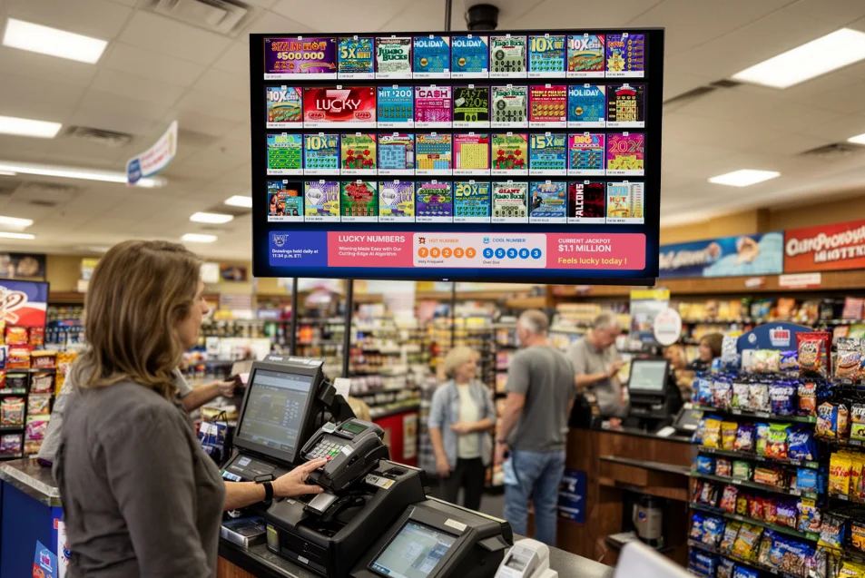 Automated reconciliation tracking for retail lottery system