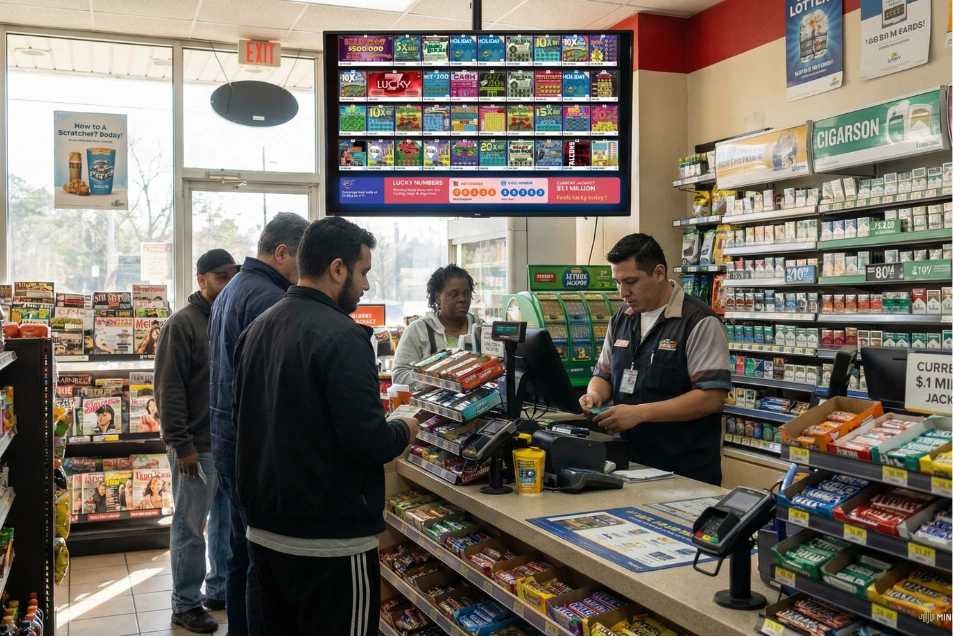 How US C-Stores Benefit from Lottery Screen Technology Integration