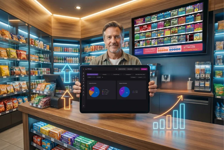 Real time lottery artificial intelligence in retail