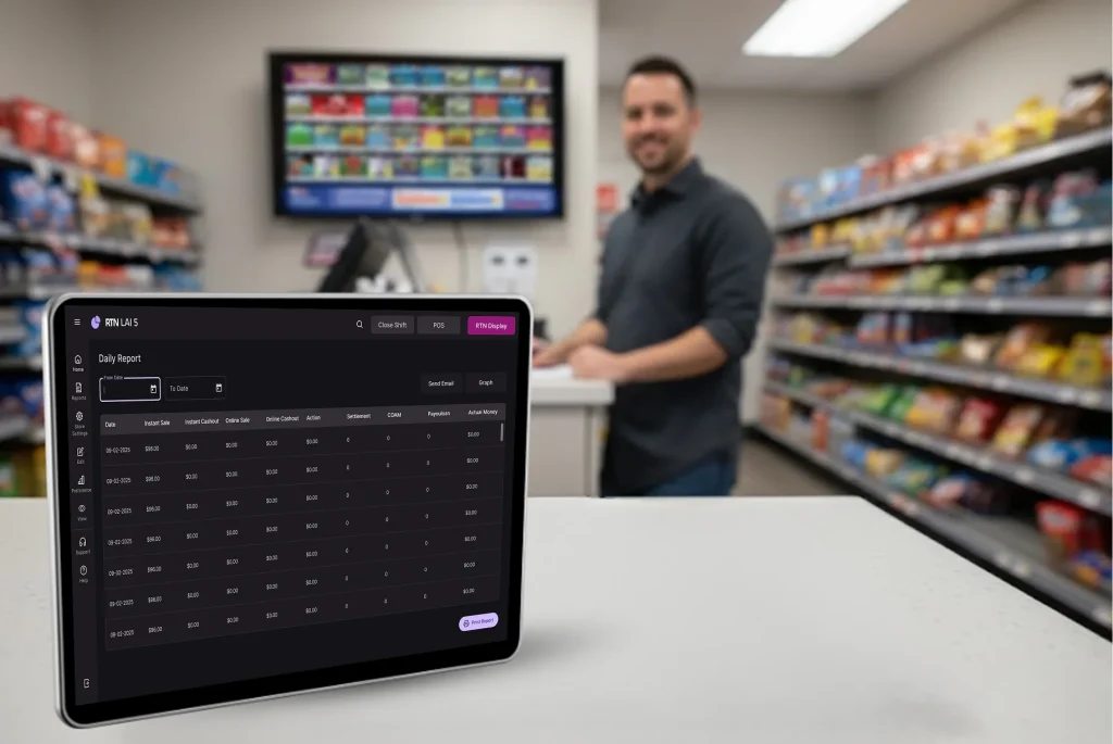 Unified AI lottery dashboard with live display
