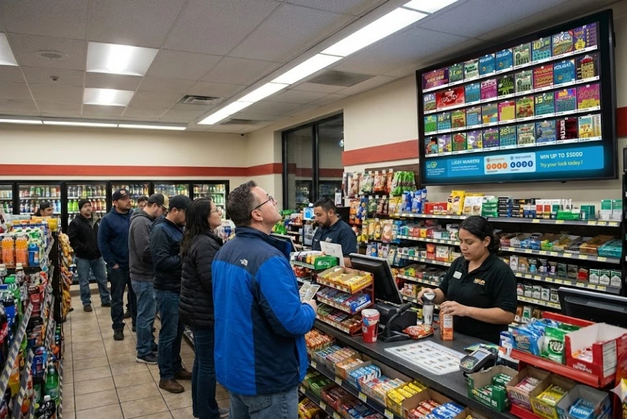 Lotto Ticket Display Placement Tips for Gas Station Sales 