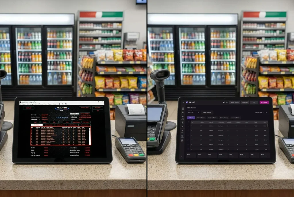 RTN LAI 5 interface built for real store operations