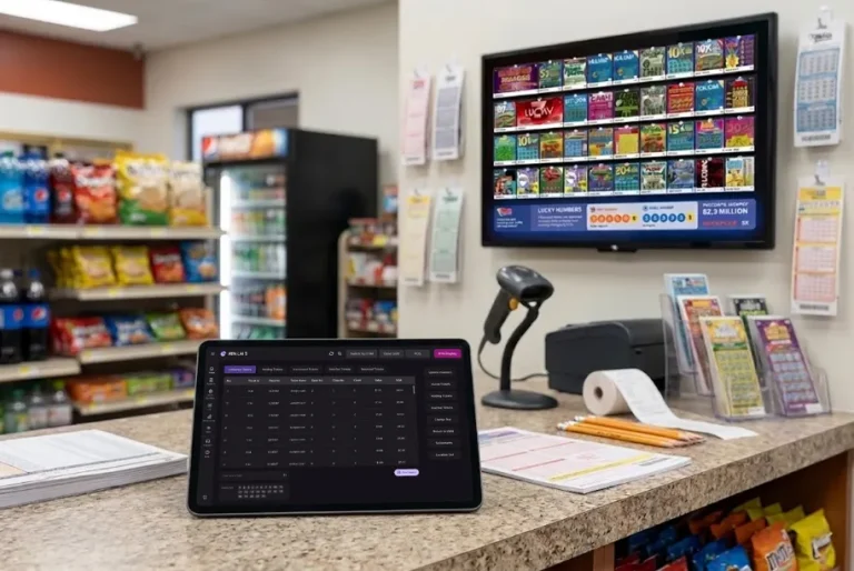 RTN LAI 5 interface supporting daily lottery store workflow